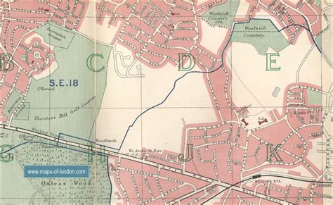 Map of Eltham, London