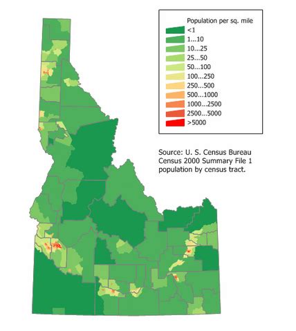 Image - Idaho population map.png | Familypedia | FANDOM powered by Wikia