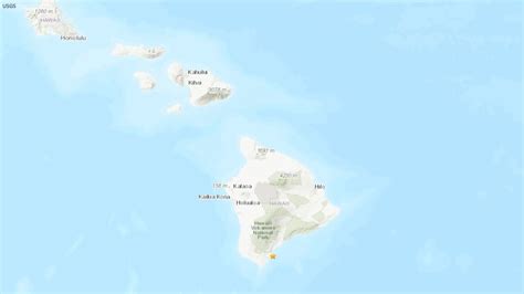 Hawaii earthquake: 5.7 magnitude quake strikes just south of Big Island ...