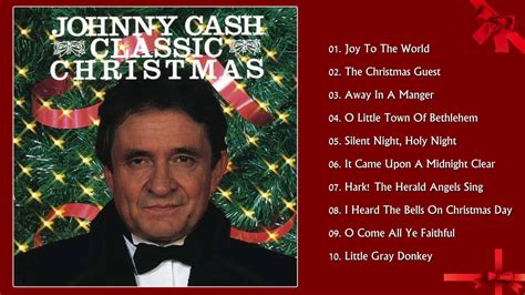 Classic Christmas Johnny Cash | Christmas Songs Greatest Hits - YouTube