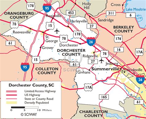 Map Of Dorchester County Sc - Cape May County Map