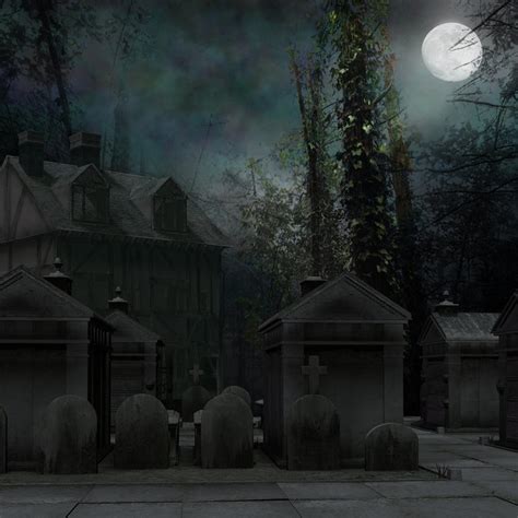 Graveyard at Night stock by mysticmorning on DeviantArt