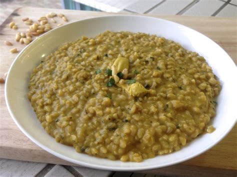 Brown Rice Risotto with Pine Nut Butter