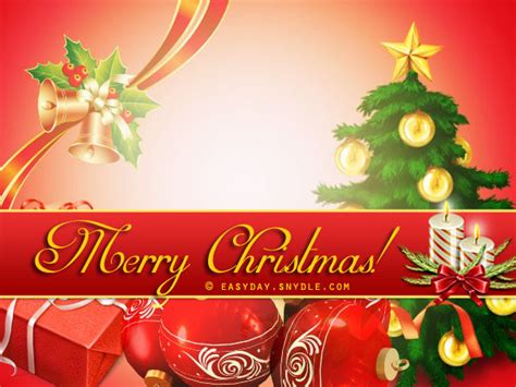 Free Merry Christmas Cards and Printable Christmas Cards - Easyday