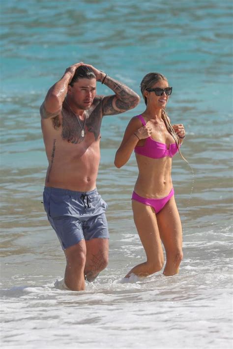 Christina Haack flaunts engagement ring on beach with Joshua Hall