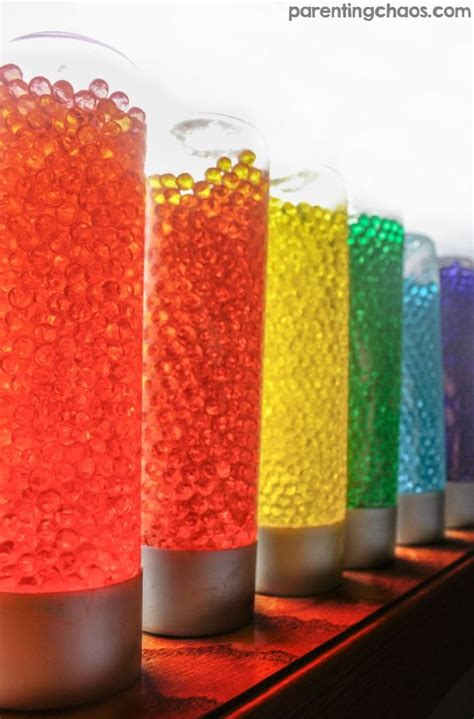 Water Bead Sensory Bottles | Sensory bottles, Sensory rooms, Sensory crafts