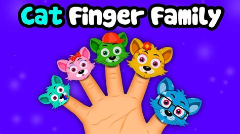 Cat Finger Family | Finger Family Songs for kids | Finger Family - YouTube