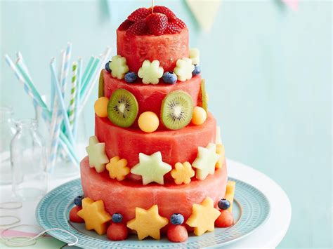 How to make a towering watermelon cake | Recipe | Fruit birthday cake ...