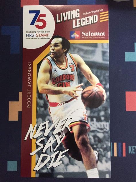 Robert Jaworski Post Card PBA-Ginebra, Hobbies & Toys, Toys & Games on ...