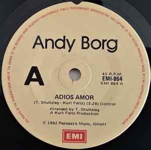 Andy Borg - Adios Amor (1982, Vinyl) | Discogs