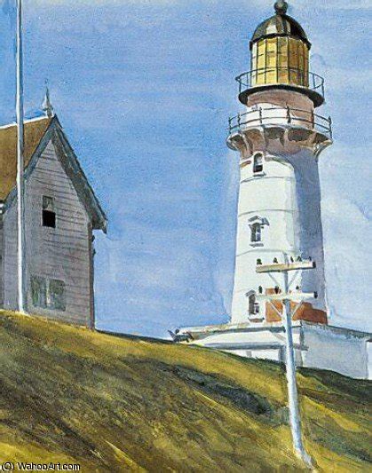 Lighthouse by Edward Hopper (1931-1967, United States) | | WahooArt.com