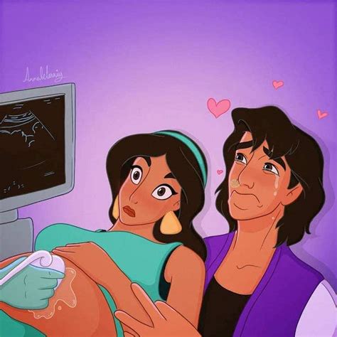 Pregnant Disney Princess Fan Art