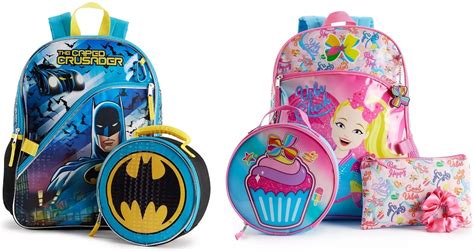 Kohl's: Kids Character Backpack Sets $8.95 Each