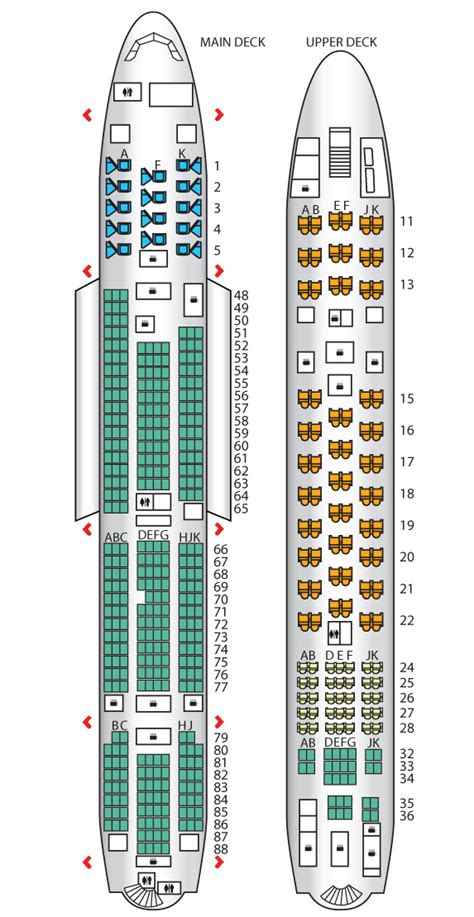 A380-800 | Qantas | Seat Maps | Reviews | Seatplans.com