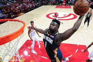 New Orleans Pelicans Zion Williamson Dunk Poster (24x36) inches | eBay