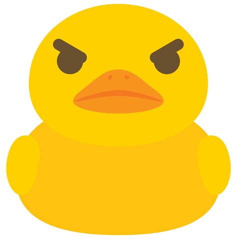 Duck emoji angry 1202854 PNG