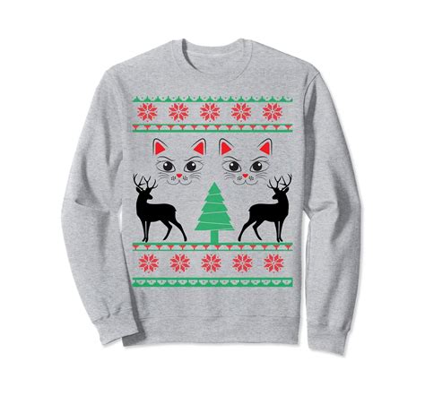 Cat Christmas Sweater Amazon in 2021 | Cat christmas sweater, Christmas ...