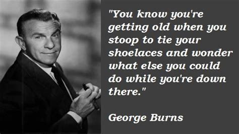 George Burns Funny Quotes - ShortQuotes.cc