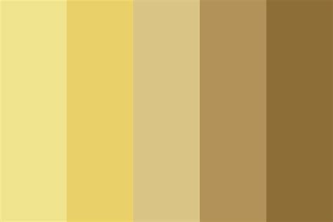 Wheat blonde hair Swatches Color Palette