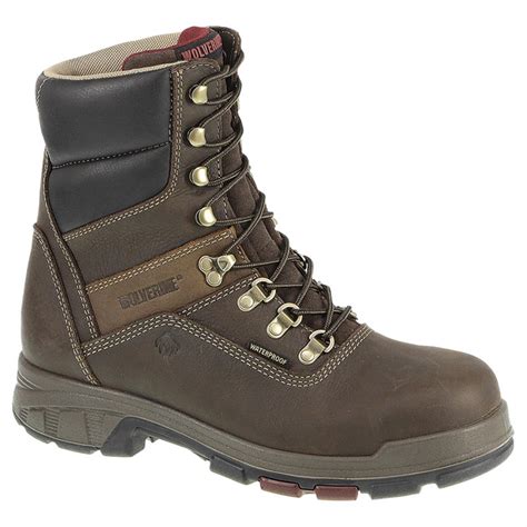 Men's Wolverine® 8" Cabor EPX Waterproof Composite Toe Work Boots - 618367, Work Boots at ...