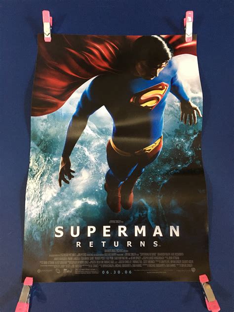 Superman Returns Movie Theater Promotional Mini Movie Poster - Etsy