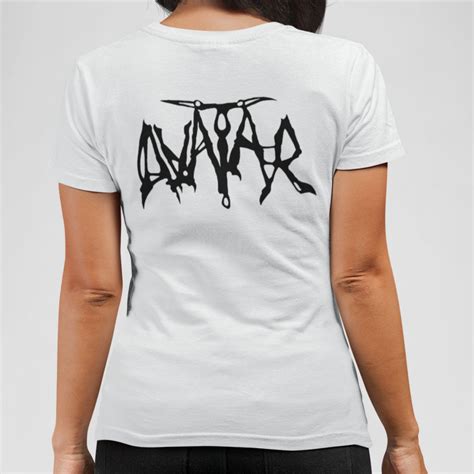 Avatar Band T-Shirt, Avatar Logo White Tee Shirt, Black Metal, Melodic ...