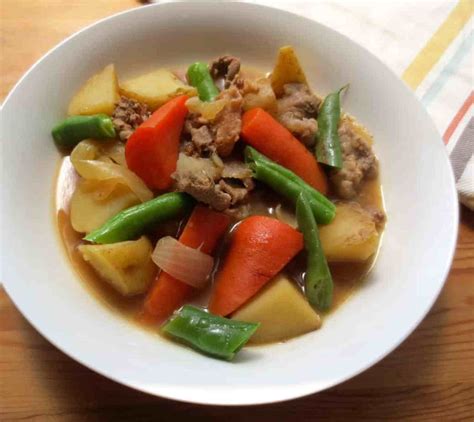 Japanese Beef & Potato Stew | Frugal Nutrition