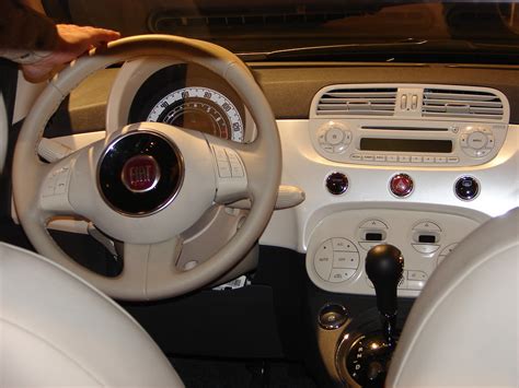 Fiat 500 interior white | Fiat 500 interior white | Flickr