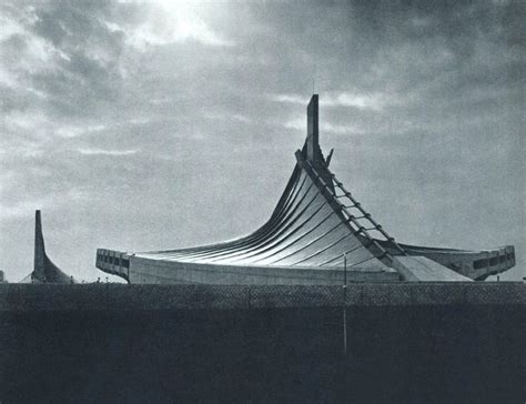 National Gymnasium for Tokyo Olympics / Kenzo Tange ⋆ ArchEyes