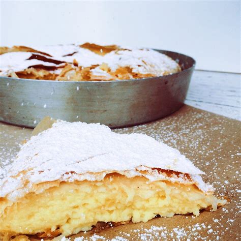 Bougatsa is a traditional Greek sweet, which can be eaten any time of the day and you will find ...