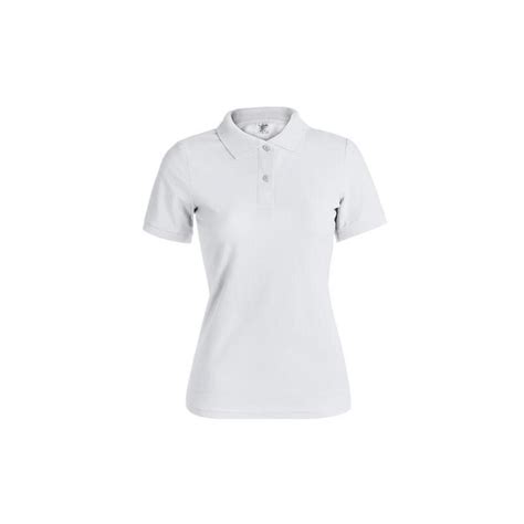 Women white polo shirt keya Wps180