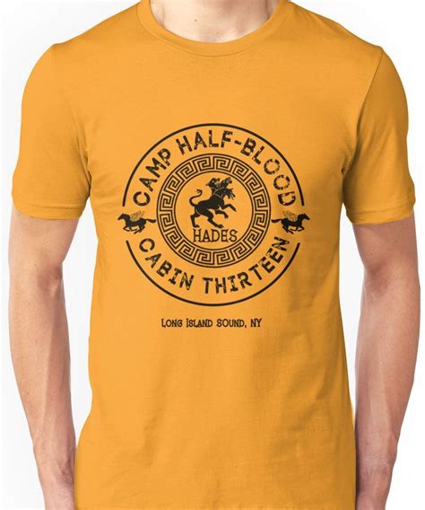 'Cabin Thirteen - Hades - Percy Jackson - Camp Half-Blood' T-Shirt by gingerbun | Percy jackson ...