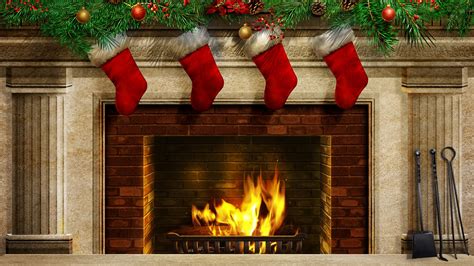 Firelight and Christmas Stockings 5k Retina Ultra HD Wallpaper ...