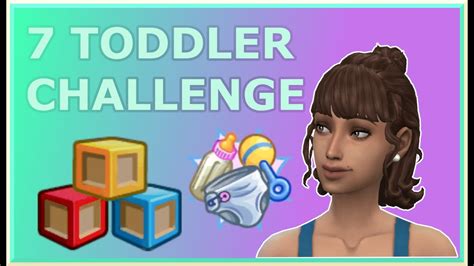 Skills//The Sims 4 //7 TODDLER CHALLENGE EP 5 - YouTube