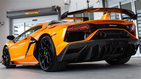 ANOTHER ONE 2019 Lamborghini Aventador SVJ in ARANCIO ATLAS! - YouTube