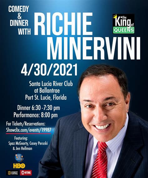 Tickets for Comedy Dinner w/ Richie Minervini 4/30 in Port St. Lucie from ShowClix