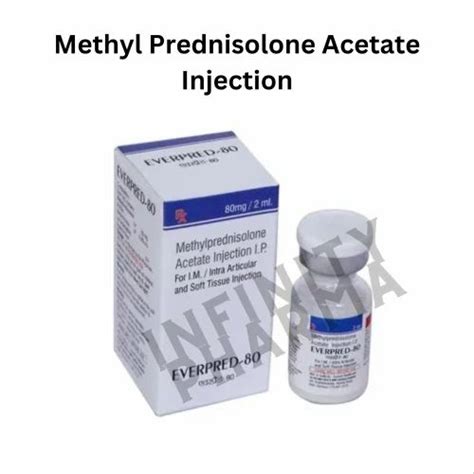 Methyl Prednisolone Acetate injection, 80mg at Rs 85/piece in Surat ...