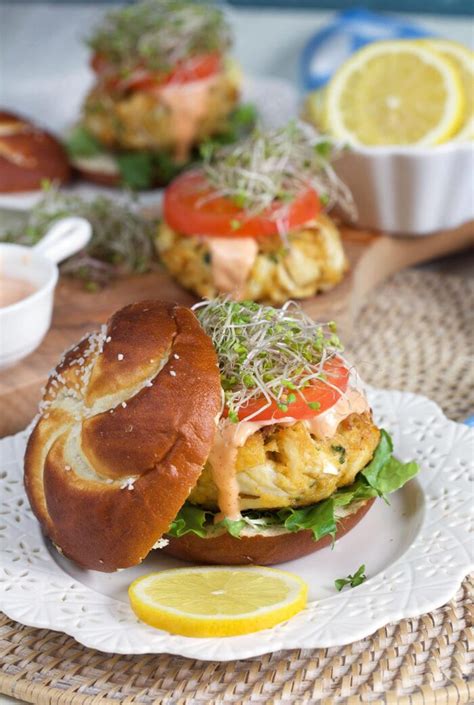 Crab Cake Sandwiches with Spicy Remoulade - The Suburban Soapbox