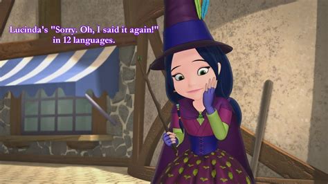 (MULTILANGUAGE) Sofia the First - Lucinda's "Sorry. Oh, I said it again!" in 12 languages -1080p ...