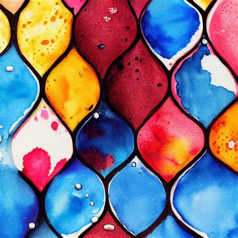 Premium Photo | Watercolor art abstract background splash colorful