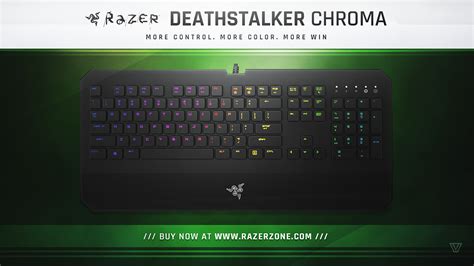 Razer™ Deathstalker Chroma Advertisement :: Behance