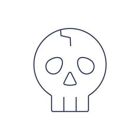 Halloween evil skull icon 10098916 Vector Art at Vecteezy