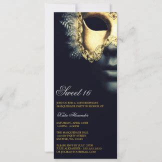 Masquerade Ball Invitations, 1300+ Masquerade Ball Announcements & Invites