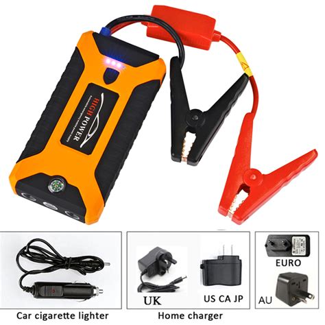 sunthen27 88000mAh 4USB Car Jump Starter Pack Booster Multifunction Emergency Power Supply ...