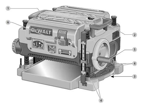 DeWalt DW735 Thickness Planer User Manual