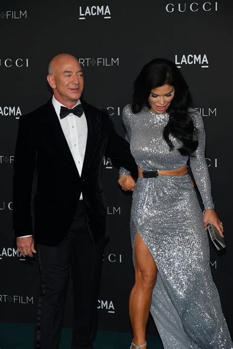 Jeff Bezos’ Girlfriend Lauren Sanchez Stuns in Cutout Dress for Dinner ...