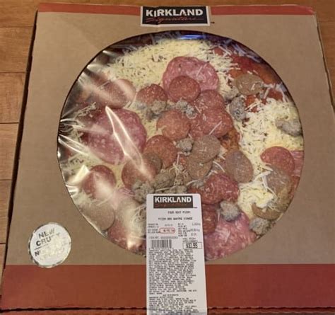 Costco Kirkland Signature Four Meat Pizza Review - Costcuisine