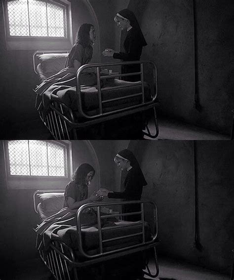 American horror story: Asylum .. Lana Winters x Sister Mary Eunice