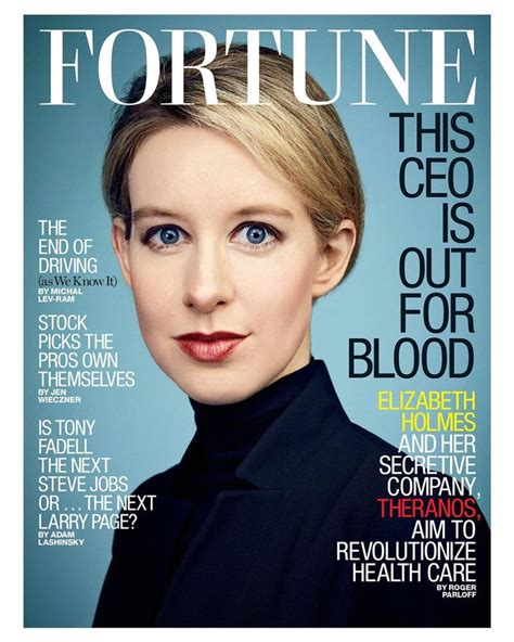 Joe Pugliese on Instagram: “I photographed Elizabeth Holmes, the founder of Theranos, for this ...