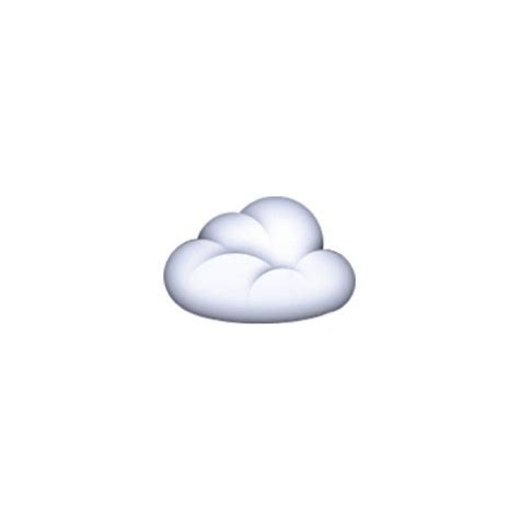 Cloud liked on Polyvore featuring emoji, cloud, cloud emoji ve fillers | Cloud emoji, Clouds ...